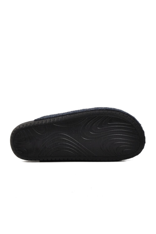 Navy Blue Mens Slippers Bento K-12115 M