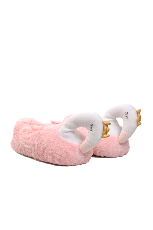 Pink Womens Slippers Swan Slippers G