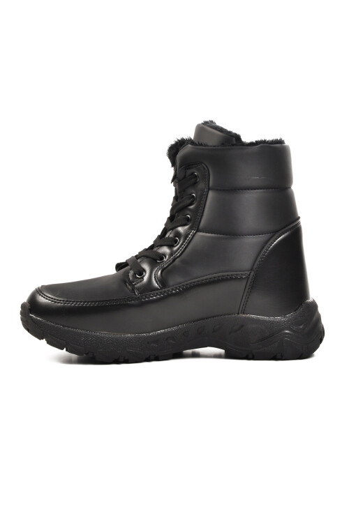 Siyah-Zümrüt  Kadın Kar Botu Parse Z