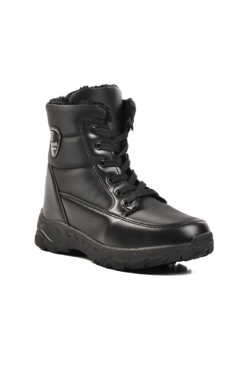 Siyah-Zümrüt  Kadın Kar Botu Parse Z