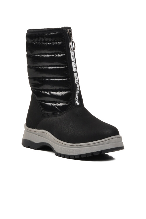 AyakmodBlack Kids Snow Boots Staye F