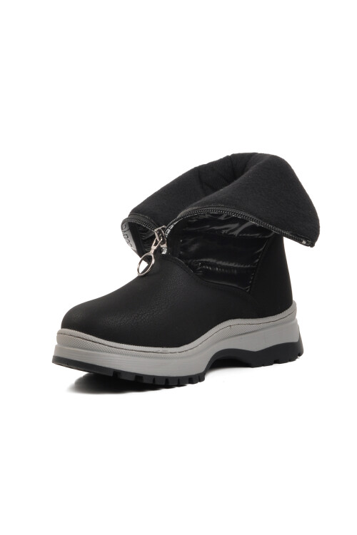 AyakmodBlack Kids Snow Boots Staye F