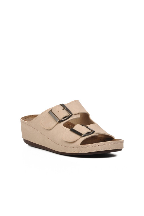 Bej  Kadın Terlik 09-978 Z