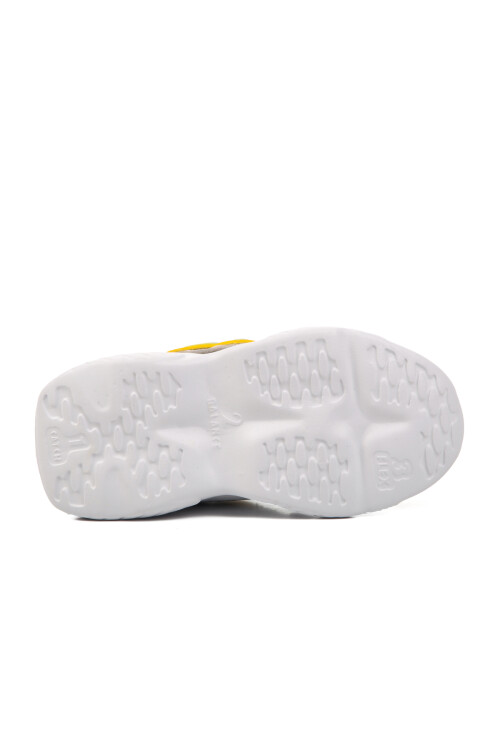 Black-Yellow-Ice Kids Sneakers 1634 P