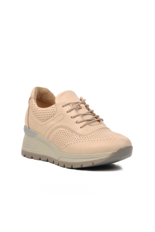 Beige Womens Casual Shoes 2313012Y Z