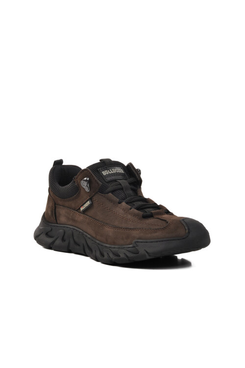 Antrasit Nubuk Hakiki Deri Erkek Casual Ayakkabı 240003 M