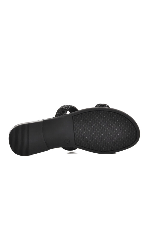 Black Womens Slippers 246016 Z