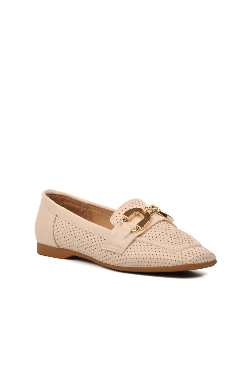 حذاء كاجوال نسائي بيج 277095 Z