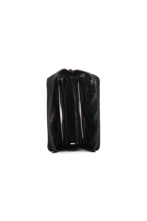 Black Genuine Leather Mens Wallet 2801 Wallet