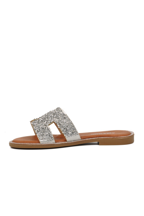 ايكمودنعال نسائية فضية 286074 Z