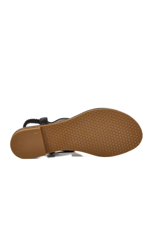 Siyah  Kadın Düz Sandalet 286079 Z