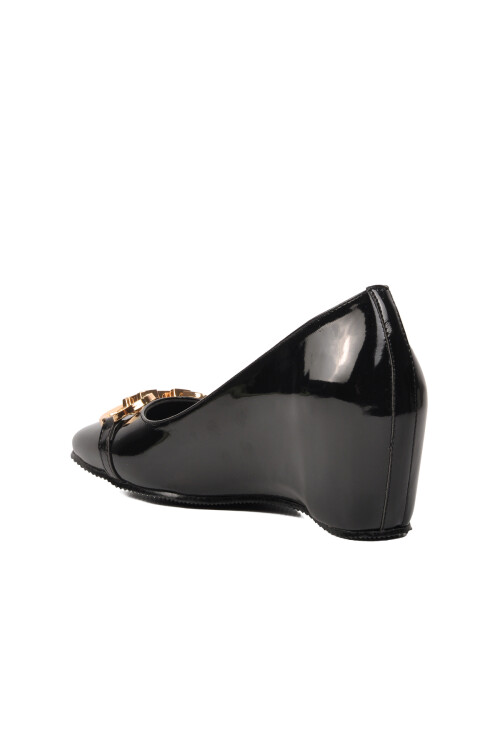 حذاء نسائي أسود بكعب عالٍ 312078 Z