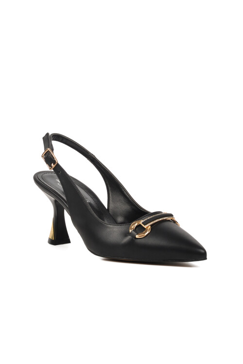 Siyah  Kadın Topuklu Ayakkabı 312102 Z