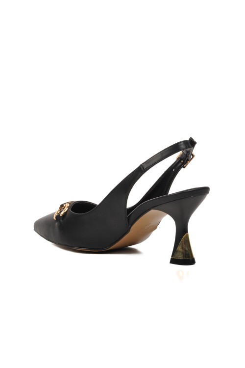 Siyah  Kadın Topuklu Ayakkabı 312102 Z