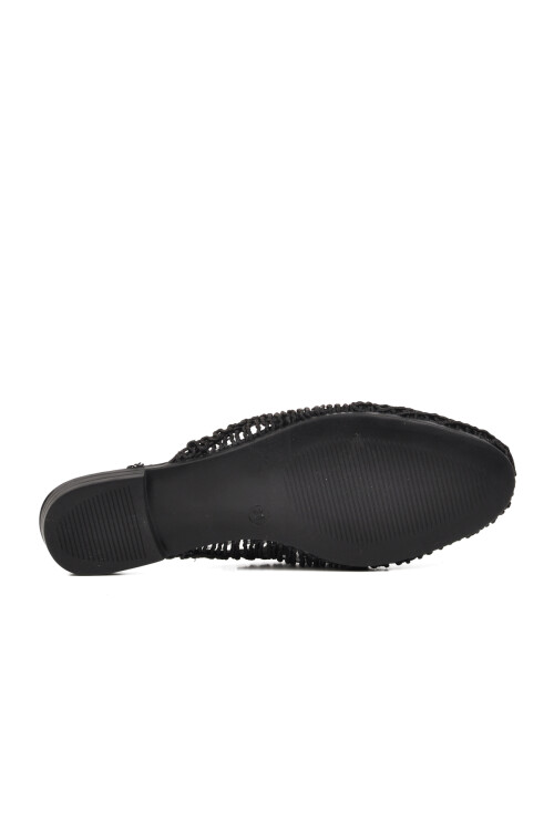 Black Womens Slippers 335165 Z