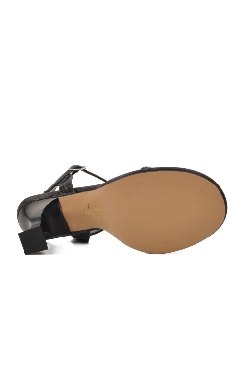 Black Womens High Heel Sandals 336472 Z