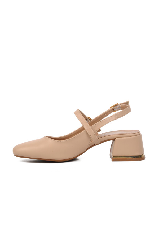 Nude  Kadın Topuklu Ayakkabı 519015 Z