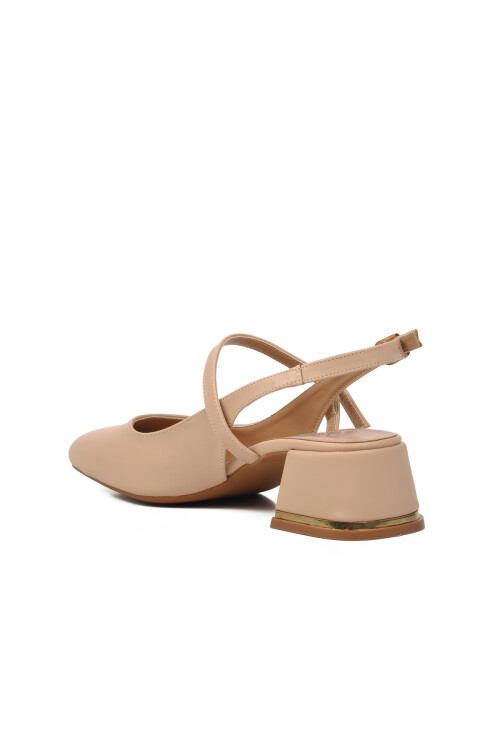 Nude  Kadın Topuklu Ayakkabı 519015 Z