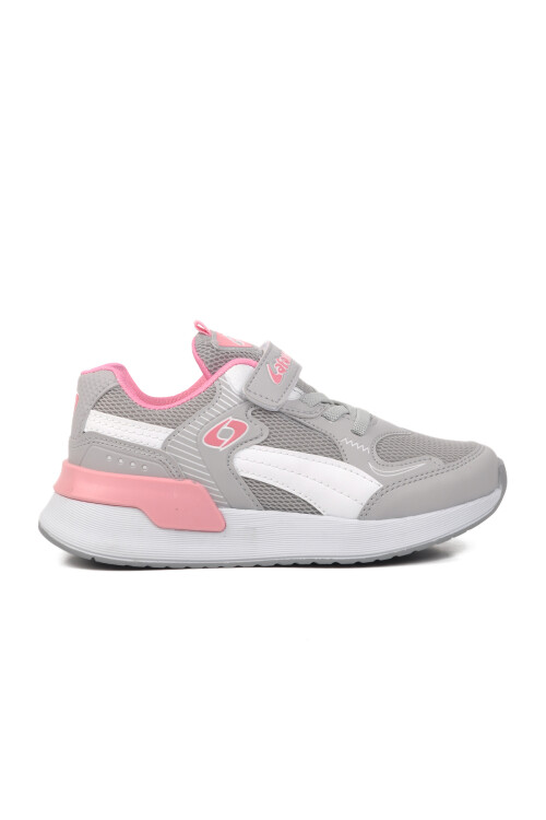 Buz Pembe Unisex Cırtlı Çocuk Spor Ayakkabı 729 F