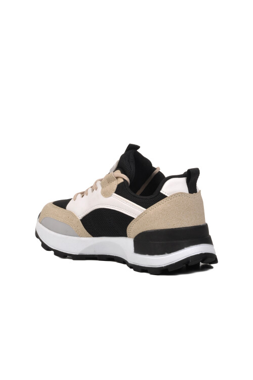 Black-Beige Unisex Sneaker 9927-24Y G