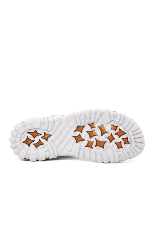White Orthopedic Boys Sandals 22Y05 F