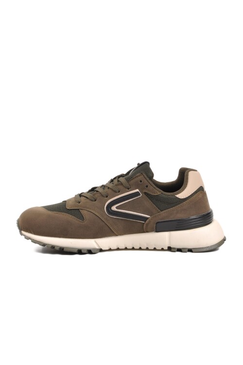 Khaki Mens Sports Shoes Dnp-2052 M