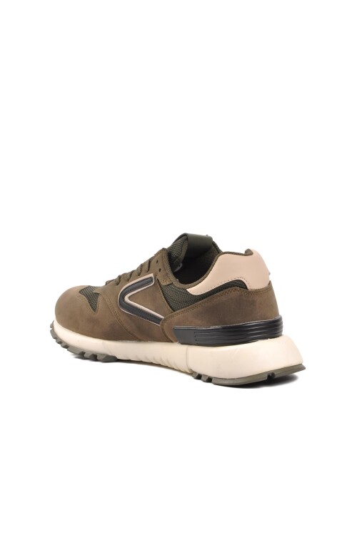 Khaki Mens Sports Shoes Dnp-2052 M