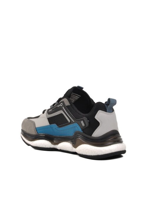 Black-Indigo Mens Sneaker DNP-2469 M