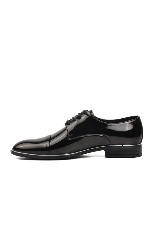 Black Patent Leather Mens Classic Shoes P120 M