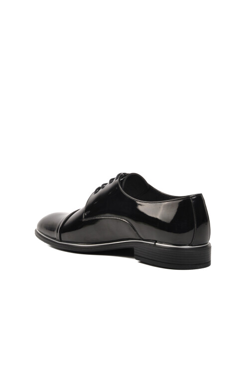 Black Patent Leather Mens Classic Shoes P120 M