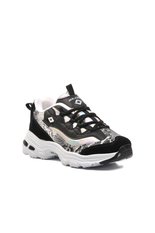 Siyah-Leopar  Kadın Spor Ayakkabı 049 Z