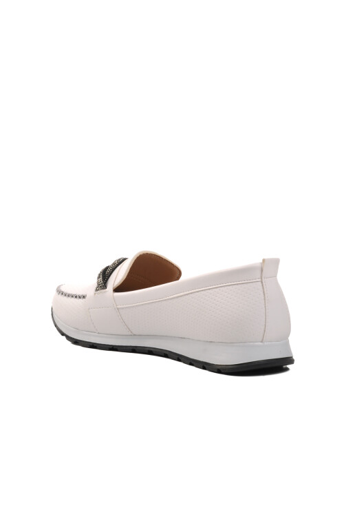 حذاء كاجوال نسائي أبيض 067 Z