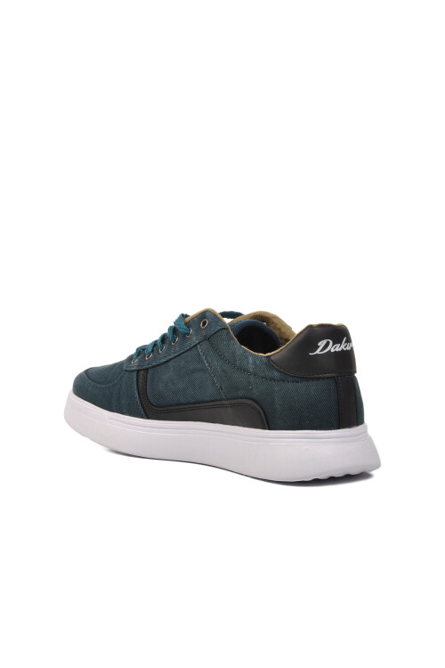 Green Canvas Mens Sneaker 103