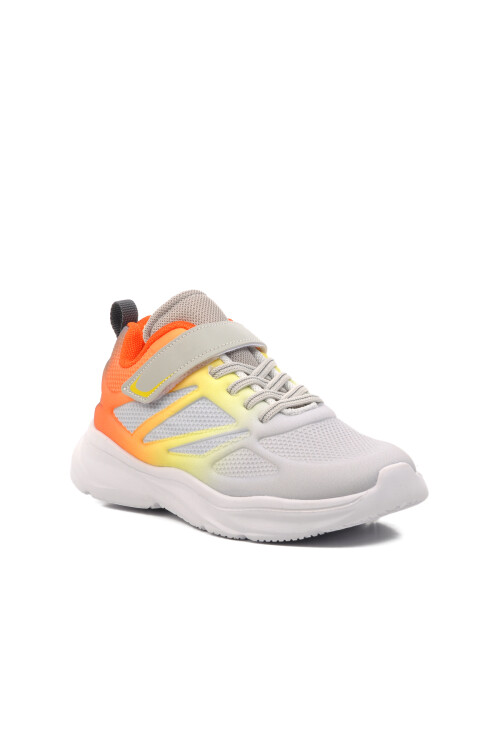 حذاء رياضي للأطفال باللون البرتقالي الجليدي 1622 F