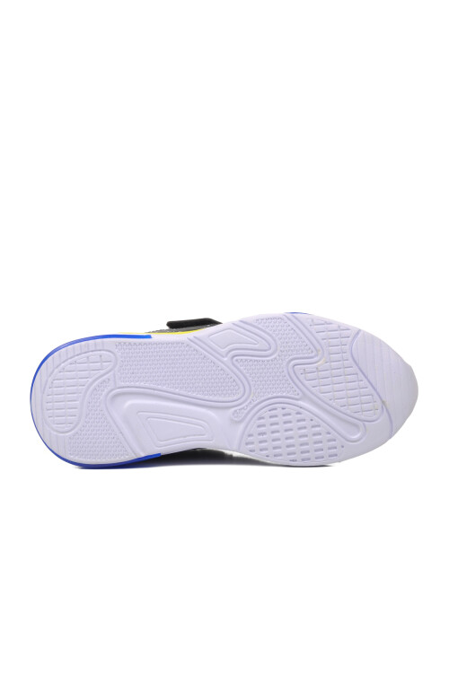 Black-F.Yellow-Sax Childrens Sports Shoes 1648 F