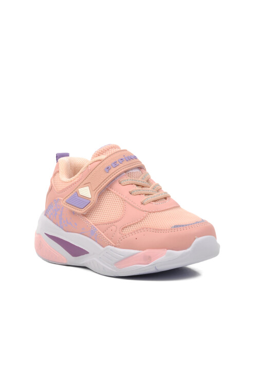 حذاء رياضي للأطفال بلون أرجواني فاتح 1648 P