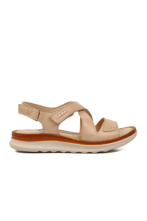 فينوسصندل مسطح نسائي بيج 23021716Y Z