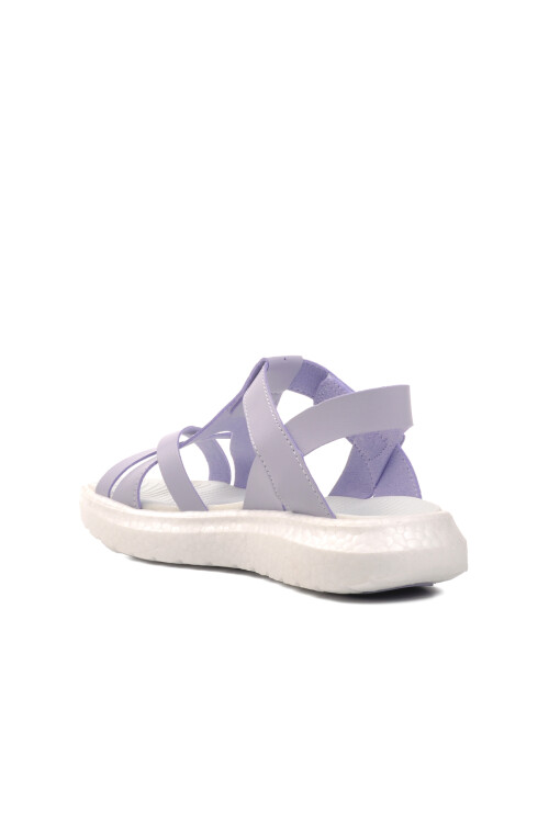 AyakmodLilac Kids Flat Sandals 24-995 F