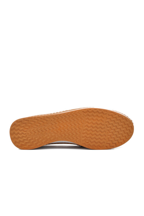 Bej Hakiki Deri Anatomik Kadın Casual Ayakkabı 24075 Z