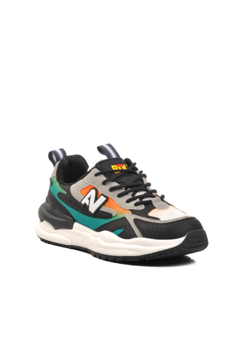 Black Mens Sneakers 241455 M