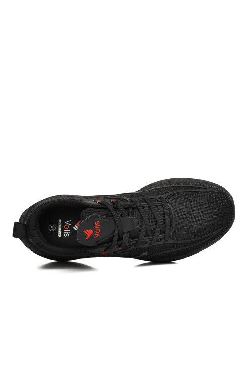 حذاء رياضي رجالي من القماش باللون الأسود 24204 M