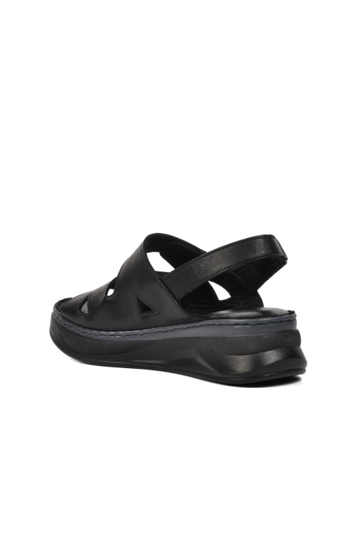 Siyah  Kadın Düz Sandalet 24340228Y Z