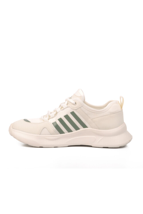 Haki Krem Unisex Spor Ayakkabı 24Y337 Z