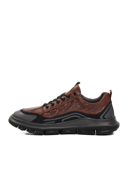 Brown Mens Sneakers 24Y590 M