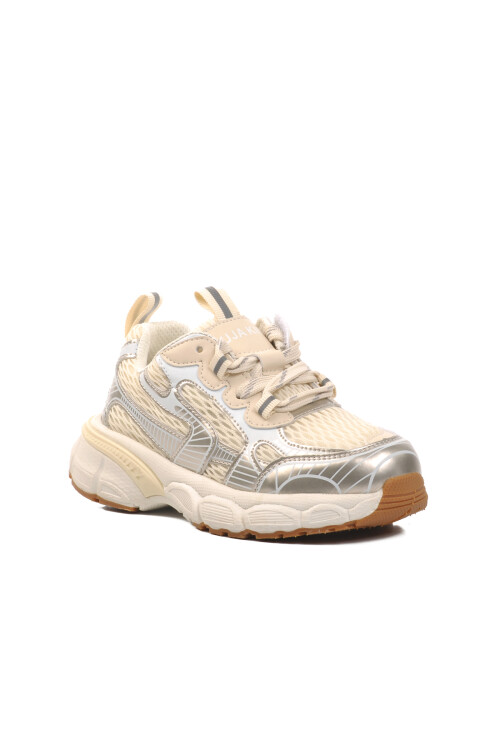 Beige Childrens Sneakers 24Y651 F