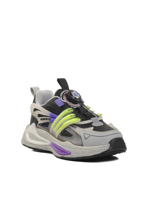 Siyah  Çocuk Spor Ayakkabı 24Y665 F