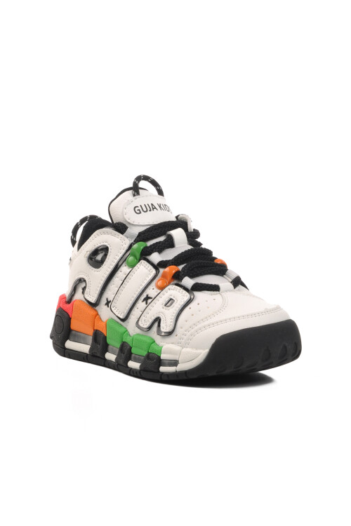 حذاء رياضي أبيض للأطفال 24Y671 P