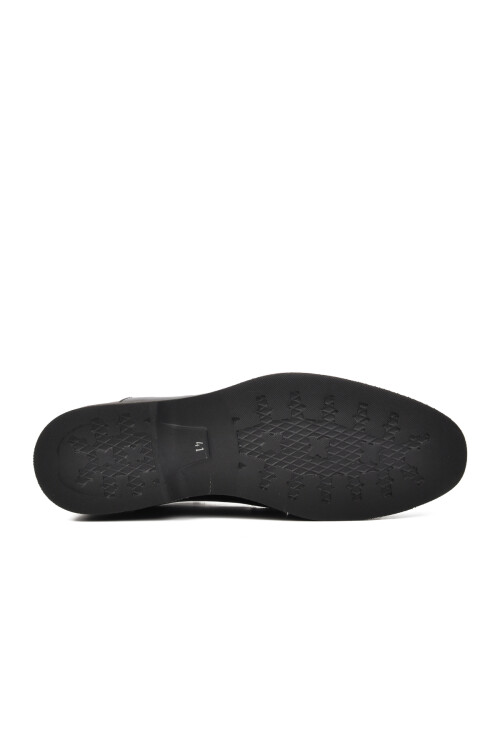 Black Patent Leather Mens Casual Shoes 3103 M