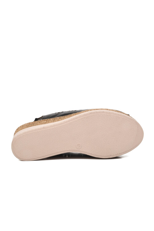 Siyah Kadın Topuklu Sandalet 465165 Z