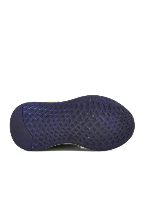 Lacivert-Beyaz-Fosfor Sarı  Çocuk Spor Ayakkabı 730 P